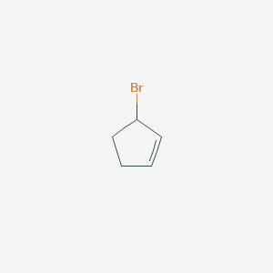 molecular formula C5H7B B1599834 3-Bromocyclopentene CAS No. 36291-48-2