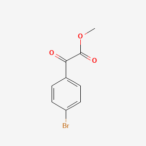 molecular formula C9H7BrO3 B1599837 甲基2-(4-溴苯基)-2-氧代乙酸酯 CAS No. 57699-28-2