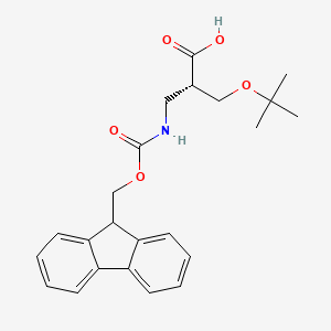 (S)-3-((((9H-Fluoren-9-yl)methoxy)carbonyl)amino)-2-(tert-butoxymethyl)propanoic acid