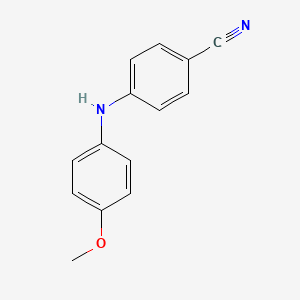 4-((4-Methoxyphenyl)amino)benzonitrile