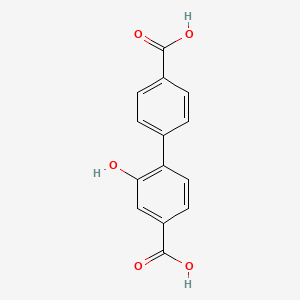 4-(4-Carboxyphenyl)-3-hydroxybenzoic acid
