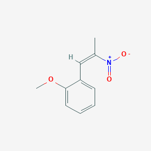 molecular formula C10H11NO3 B1599872 1-methoxy-2-[(Z)-2-nitroprop-1-enyl]benzene CAS No. 6306-34-9