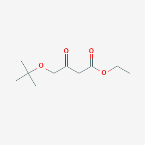 molecular formula C10H18O4 B1599897 Ethyl 4-tert-butoxy-3-oxobutanoate CAS No. 67354-35-2