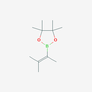 4,4,5,5-Tetramethyl-2-(3-methylbut-2-en-2-yl)-1,3,2-dioxaborolane
