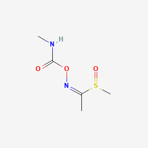molecular formula C5H10N2O3S B1599931 Methomyl-sulfoxide CAS No. 55620-23-0