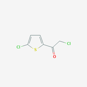 molecular formula C6H4Cl2OS B1599940 2-Chloro-1-(5-chlorothiophen-2-yl)ethanone CAS No. 42445-55-6