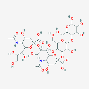 molecular formula C34H56N2O27 B1599941 Disialyllactose CAS No. 18409-15-9