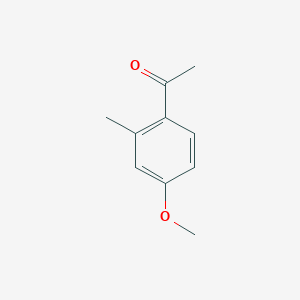 molecular formula C10H12O2 B1599953 1-(4-甲氧基-2-甲基苯基)乙酮 CAS No. 24826-74-2