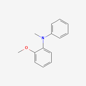 molecular formula C14H15NO B1599955 2-methoxy-N-methyl-N-phenylaniline CAS No. 263917-74-4