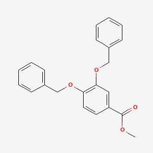 molecular formula C22H20O4 B1599957 Methyl 3,4-bis(benzyloxy)benzoate CAS No. 54544-05-7