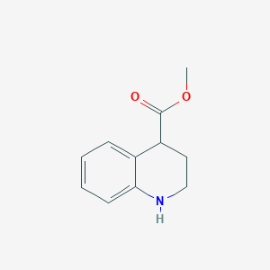 molecular formula C11H13NO2 B1599960 Methyl 1,2,3,4-tetrahydroquinoline-4-carboxylate CAS No. 68066-85-3