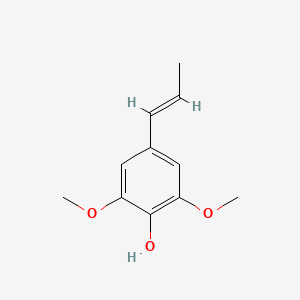 molecular formula C11H14O3 B1599973 4-Propenyl-2,6-dimethoxyphenol CAS No. 20675-95-0