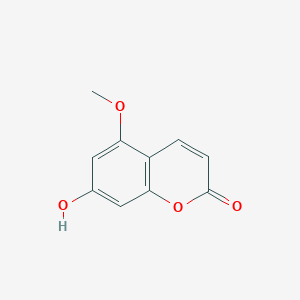 molecular formula C10H8O4 B1599974 7-O-Geranylscopoletin CAS No. 3067-10-5
