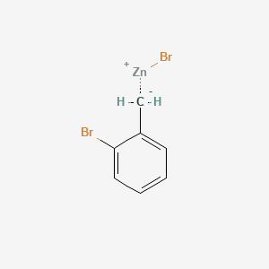 molecular formula C7H6Br2Zn B1599980 2-溴苄基锌溴化物 CAS No. 307496-27-1