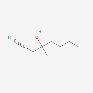 molecular formula C9H16O B1599989 4-甲基-1-辛炔-4-醇 CAS No. 22128-43-4