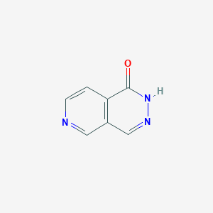 molecular formula C7H5N3O B1599990 Pyrido[3,4-D]pyridazin-1(2H)-one CAS No. 25381-41-3