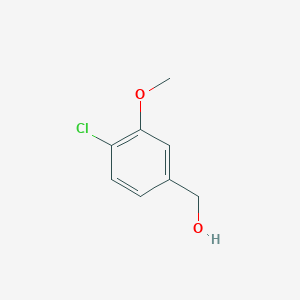 molecular formula C8H9ClO2 B1599991 (4-Chloro-3-methoxyphenyl)methanol CAS No. 13726-17-5