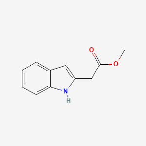 molecular formula C11H11NO2 B1599992 Methyl 2-(1H-indol-2-yl)acetate CAS No. 21422-40-2