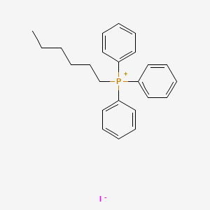 molecular formula C24H28IP B1599997 Hexyltriphenylphosphonium iodide CAS No. 60106-53-8