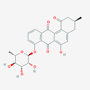 molecular formula C25H24O9 B160001 Atramycin A CAS No. 137109-48-9