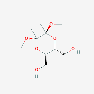 (2S,3S,5R,6R)-5,6-Bis(hydroxymethyl)-2,3-dimethoxy-2,3-dimethyl-1,4-dioxane