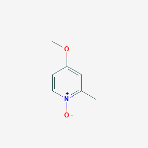 B1600014 2-Methyl-4-methoxypyridine-N-oxide CAS No. 6890-60-4