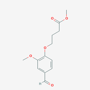 Methyl 4-(4-formyl-2-methoxyphenoxy)butanoate