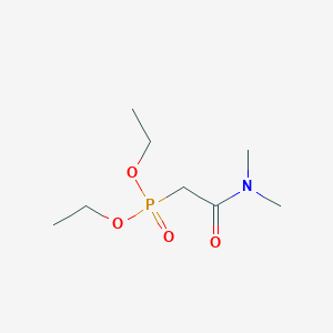molecular formula C8H18NO4P B1600023 Phosphonic acid, [2-(dimethylamino)-2-oxoethyl]-, diethyl ester CAS No. 3842-86-2