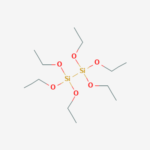 molecular formula C12H30O6Si2 B1600024 Hexaethoxydisilane CAS No. 5851-08-1