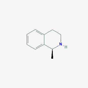 molecular formula C10H13N B1600028 (S)-1-甲基-1,2,3,4-四氢异喹啉 CAS No. 64982-61-2