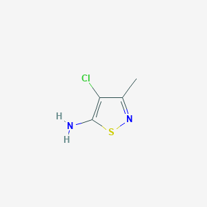 4-Chloro-3-methyl-1,2-thiazol-5-amine
