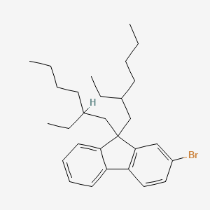 molecular formula C29H41B B1600032 2-溴-9,9-双(2-乙基己基)芴 CAS No. 355135-07-8