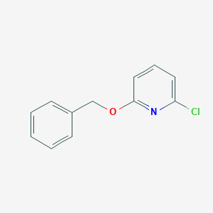molecular formula C12H10ClNO B1600033 2-(苄氧基)-6-氯吡啶 CAS No. 29449-73-8