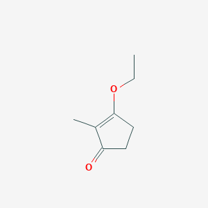 molecular formula C8H12O2 B1600048 3-乙氧基-2-甲基-2-环戊烯-1-酮 CAS No. 25112-86-1