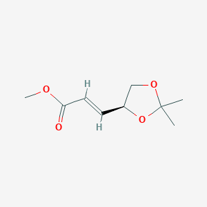 Methyl (S)-(+)-3-(2,2-dimethyl-1,3-dioxolan-4-yl)-trans-2-propenoate