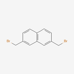 molecular formula C12H10Br2 B1600061 2,7-Bis(bromomethyl)naphthalene CAS No. 38309-89-6