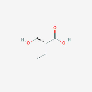 molecular formula C5H10O3 B1600064 (R)-2-Hydroxymethylbutanoic acid CAS No. 72604-79-6