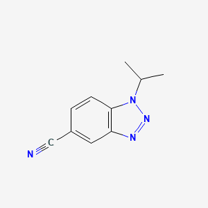 1-Isopropyl-1H-benzo[d][1,2,3]triazole-5-carbonitrile