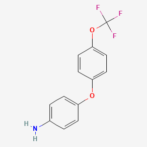 4-[4-(Trifluoromethoxy)phenoxy]aniline
