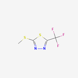 2-(Methylthio)-5-(trifluoromethyl)-1,3,4-thiadiazole