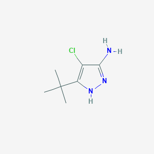 5-(tert-Butyl)-4-chloro-1H-pyrazol-3-amine