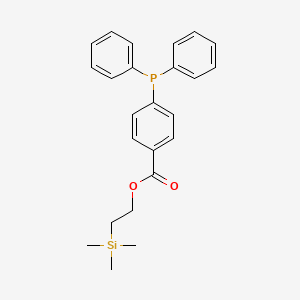 4-Diphenylphosphanylbenzoic acid, 2-(trimethylsilyl)ethyl ester solution
