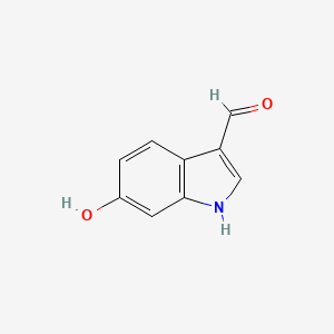 B1600115 6-hydroxy-1H-indole-3-carbaldehyde CAS No. 192184-71-7