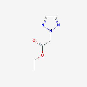 molecular formula C6H9N3O2 B1600121 Ethyl 2-(2H-1,2,3-triazol-2-YL)acetate CAS No. 4320-90-5