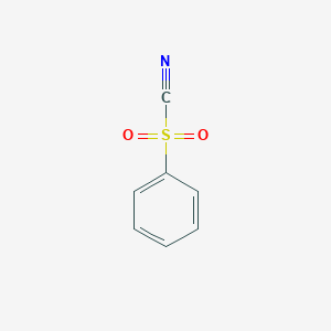 molecular formula C7H5NO2S B1600122 Benzenesulfonyl cyanide CAS No. 24224-99-5