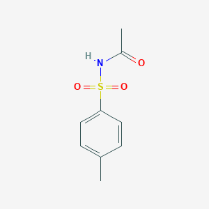 molecular formula C9H11NO3S B160013 N-(4-甲基苯基)磺酰乙酰胺 CAS No. 1888-33-1