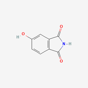 molecular formula C8H5NO3 B1600135 5-羟基异吲哚啉-1,3-二酮 CAS No. 50727-06-5