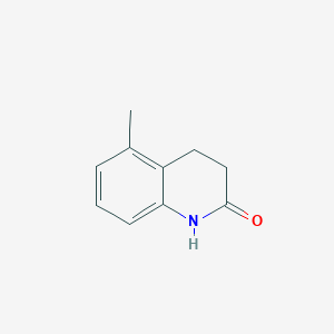 molecular formula C10H11NO B1600144 5-Methyl-3,4-dihydroquinolin-2(1h)-one CAS No. 20151-46-6