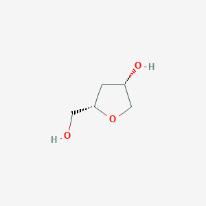 molecular formula C5H10O3 B1600146 (3S,5S)-5-(hydroxymethyl)tetrahydrofuran-3-ol CAS No. 204509-08-0