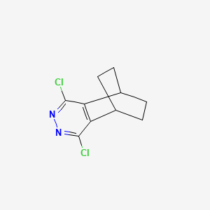 molecular formula C10H10Cl2N2 B1600149 1,4-二氯-5,6,7,8-四氢-5,8-乙 phthalazine CAS No. 202823-67-4